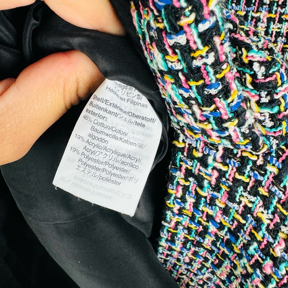 J. Crew Multi Color Metallic No. 2 Tweed Pencil Skirt - Picture 9 of 10